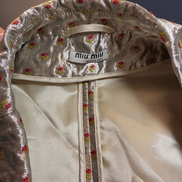 Miu Miu Jackets & Blazers - Miu Miu fitted elongated jacket Size 38